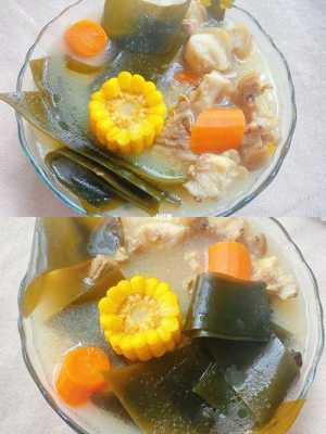 海带玉米猪脚汤的做法（猪脚炖玉米海带汤的做法）